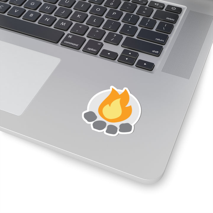 Camp Addict Sticker — Badge — Icon