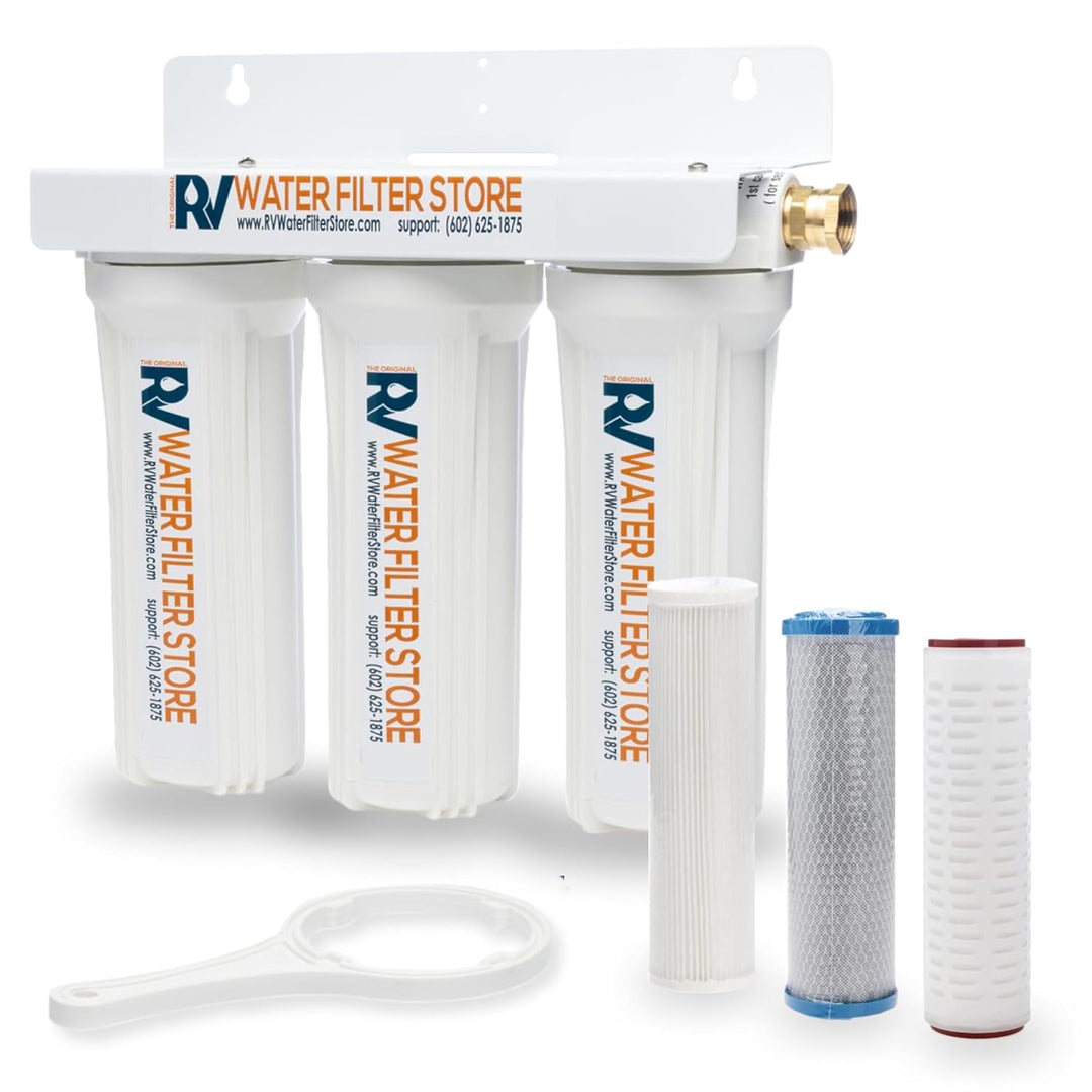 RV Water Filters and RV Water Softeners