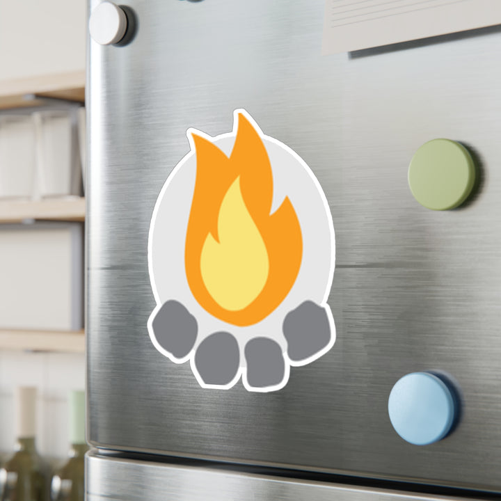Camp Addict Window Decal — Icon