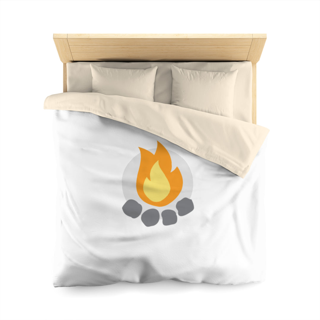 Camp Addict Duvet Cover — Icon