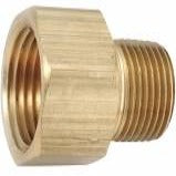 1/2" MPT x 3/4" FPT lead free brass fitting