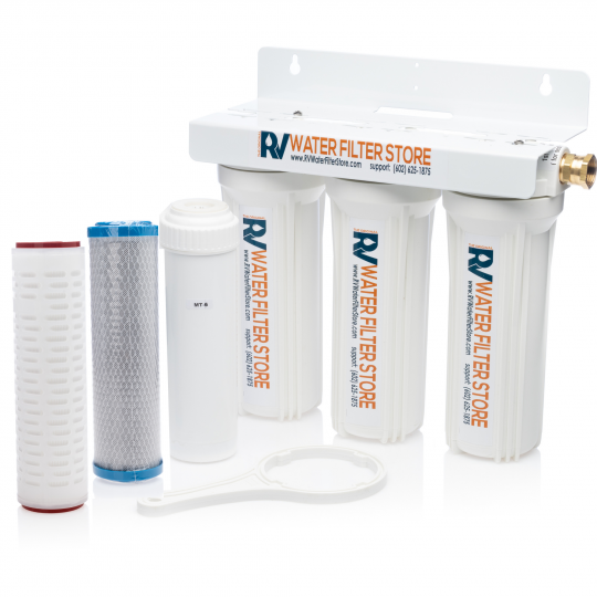 ProGear Advanced RV Water Filtration, Removes Bacteria Viruses Parasi