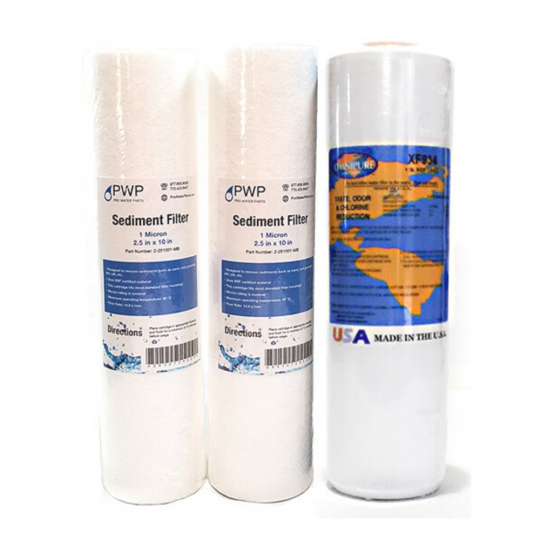 Dual Canister Refill Kit - KDF/GAC Filter Cartridges