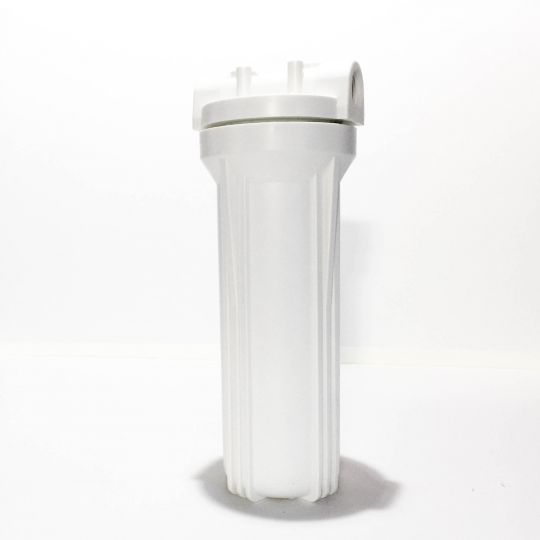 Single 1/2" White Canister with wrench, no fittings
