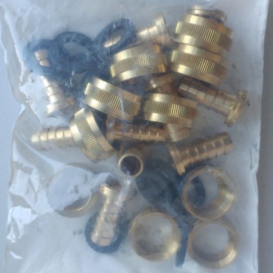 Female Hose Fitting, Brass, Low Lead (Bag of 10)